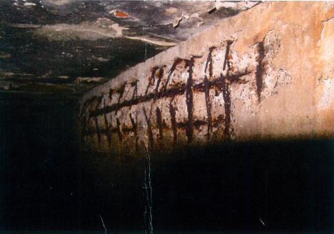 Il degrado delle travi di bordo